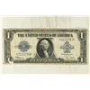 Image 1 : 1923 LARGE SIZE $1 SILVER CERTIFICATE BLUE SEAL