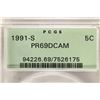 Image 3 : 1991-S JEFFERSON NICKEL PCGS PR69 DCAM