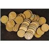 Image 1 : SOLID DATE ROLL OF 44-1930 LINCOLN WHEAT CENTS