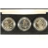 Image 1 : SET OF 3-1989/1990 NIUE $5 PROOF COINS 1 IS