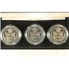 Image 2 : SET OF 3-1989/1990 NIUE $5 PROOF COINS 1 IS