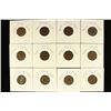 Image 1 : 12 ASSORTED 1900-1905 INDIAN HEAD CENTS