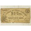 Image 1 : 1866 STATE OF NORTH CAROLINA 25 CENT OBSOLETE BANK