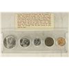 Image 1 : NOSTALGIC COIN SET INCLUDES 1907 INDIAN HEAD CENT,