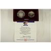 Image 2 : 1992 US OLYMPIC 2 COIN PROOF SET