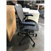 Image 2 : HERMAN MILLER AERON GRAPHITE FULLY ADJUSTABLE TASK CHAIR SIZE B  RETAIL PRICE $1806 CAN