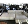 Image 2 : HAY MAGS SOFT LOW BEIGE 96" CHAISE LOUNGE SOFA