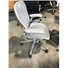 Image 2 : HERMAN MILLER AERON MINERAL GREY FULLY ADJUSTABLE TASK CHAIR SIZE B RETAIL PRICE $2080