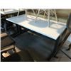 Image 2 : HERMAN MILLER WHITE ADJUSTABLE HEIGHT SIT/STAND ELECTRIC PROGRAMMER TABLE 5' X 2.5'