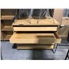 Image 2 : LIGHT BAMBOO FINISH 5 DRAWER PLAN FILE CABINET