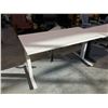 Image 2 : HERMAN MILLER WHITE ADJUSTABLE HEIGHT SIT/STAND ELECTRIC PROGRAMMER TABLE 5' X 2.5'