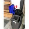 Image 1 : LOT OF ASSORTED RECYCLING AND WASTE BINS