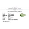 Image 3 : 36.32 ct. Natural Pear Cut Green Amethyst