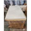 Image 1 : PALLET OF 52 PCS OF 47.25X23.75" LIGHT GREY MARBLE TILE