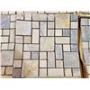 Image 2 : PALLET OF 450 PCS OF 12X12" SHEETS STONE