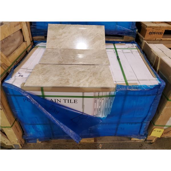 PALLET OF 450 PCS OF 24X12" PORCELAIN TILE
