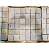 Image 2 : PALLET OF 450 PCS OF 2X2" - 12X12" SHEET MULTI BROWN SLATE MOSAIC TILE