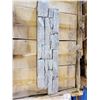 Image 2 : PALLET OF 120 PCS OF 6X24" GREY QUARTZ WALL STONE
