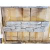 Image 2 : PALLET OF 120 PCS OF 6X24" GREY QUARTZ WALL STONE