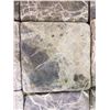 Image 2 : PALLET OF APPROX 450 PCS OF 4X4" GREY STONE TILE