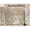 Image 2 : PALLET OF 450 PCS OF 4X4" ZERRA GREEN SLATE TILE