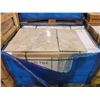 Image 2 : PALLET OF 450 PCS OF 24X12" CAPPUCCINO COLOURED PORCELAIN TILE