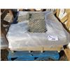 Image 2 : PALLET OF 282 PCS OF 1X2" ON 12X12" SHEETS MULTI-BROWN SLATE TILE
