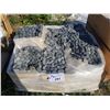Image 2 : PALLET OF APPROX 250 PCS OF 12X12" POLISHED STONE MOSAIC TILE