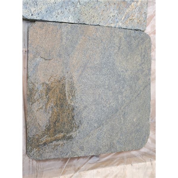 PALLET OF 1125 PCS OF 8X8" ZEERA GOLD SLATE TILE