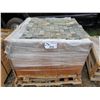 Image 2 : PALLET OF 450 PCS OF 3X3" ON 12X12" SHEET OF MULTI-GREY SLATE TILE
