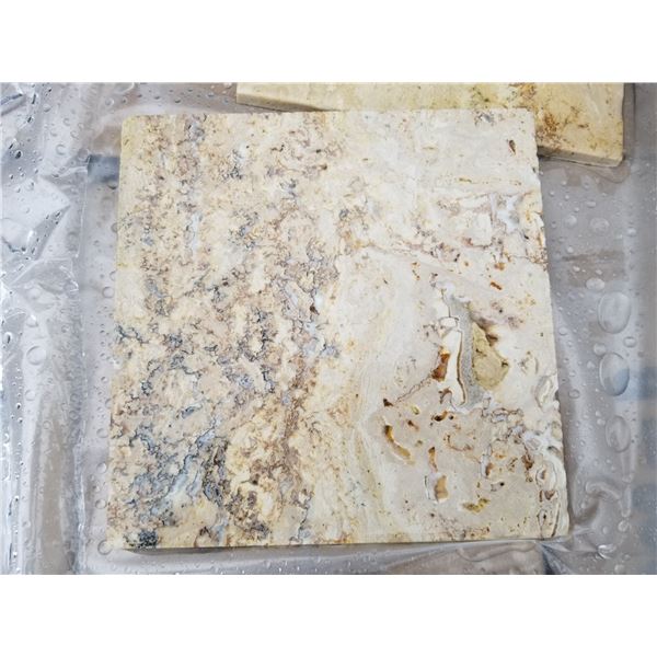 PALLET OF APPROX 300 PCS OF 8X8" BEIGE TILE