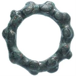 Celts. Gaul.  Moneta ad anello con dieci nodi, II