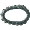 Celts. Gaul.  Moneta ad anello ovale con decorazi