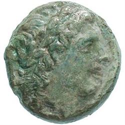 Greek coins. Bruttium-Nuceria.  Obol, 350-270 a.C