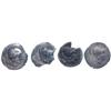 Greek coins. Latium-Alba Fucens.  Lotto di 4 obol