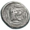 Image 2 : Sicily. Leontini.  Tetradrachm, 475-466 a.C. D/ Q