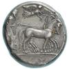 Image 1 : Sicily. Syracuse.  Tetradrachm, 485-479 a.C. D/ Q