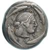 Image 2 : Sicily. Syracuse.  Tetradrachm, 485-479 a.C. D/ Q