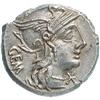 Image 1 : M. Aburius  M.f. Geminus. Denarius, 132 a.C.
