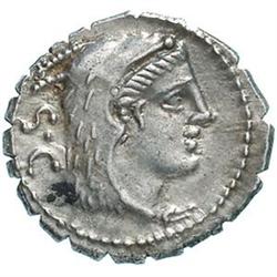 L. Procilius Denarius, 80 a.C.