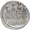 Image 2 : Q. Caepio Brutus Denarius, 54 a.C.