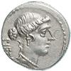 Image 1 : Albinus Bruti f. Denarius, 48 a.C.