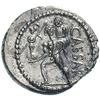 Image 2 : Giulio Cesare. Denarius, 46-45 a.C.