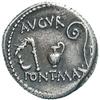 Image 2 : Giulio Cesare. Denarius, 46 a.C.
