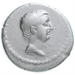 L. Livineius Regulus Denarius, 42 a.C.