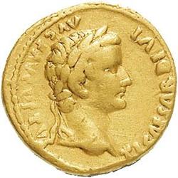 Tiberio (14-37) Aureo.