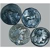 Italia Greca. Neapolis Lotto di 4 didracme da cla