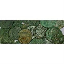 Roman Empire Coins Lotto di 30 piccoli bronzi del