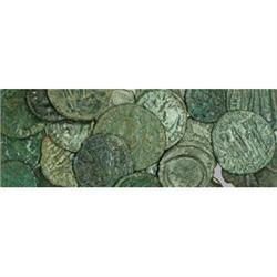 Roman Empire Coins Lotto di 30 piccoli bronzi del