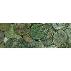 Roman Empire Coins Lotto di 30 piccoli bronzi del